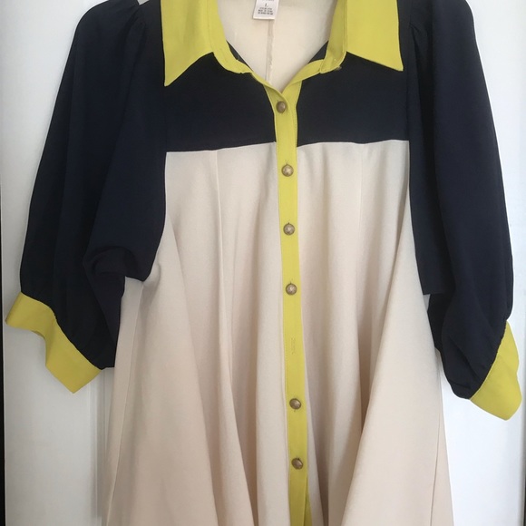 Freeway Color Block Shirt Size L - Picture 2 of 3